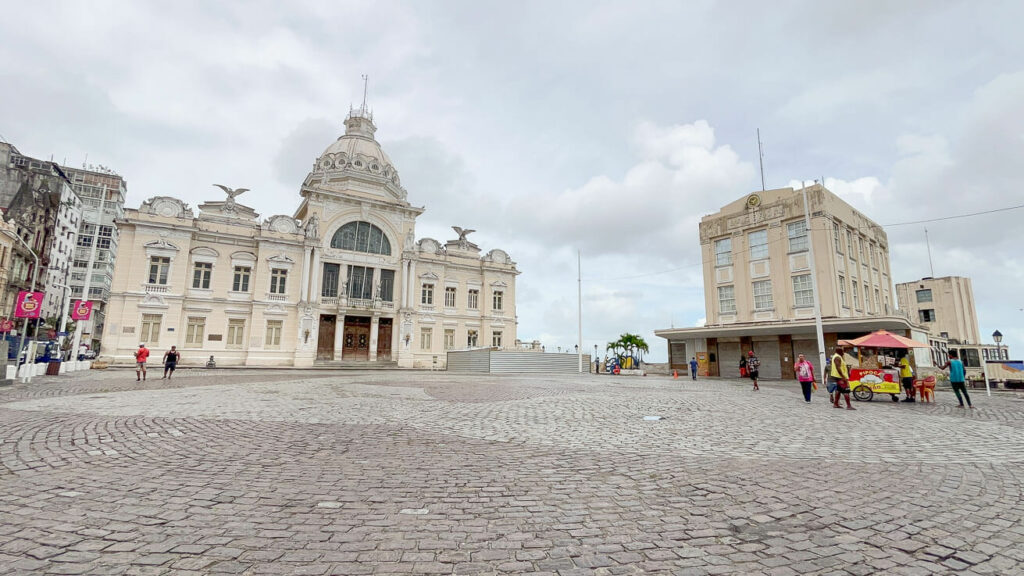 Praça Thomé de Souza em Salvador