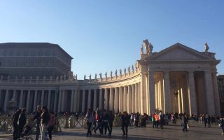 Praça de São Pedro no Vaticano