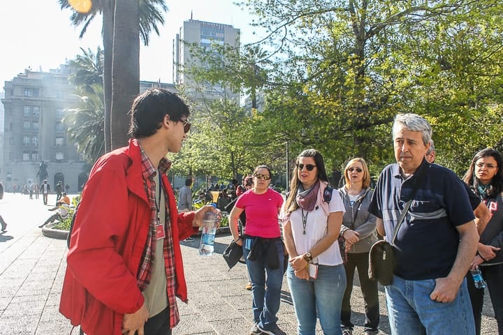 Free Walking Tour em Santiago
