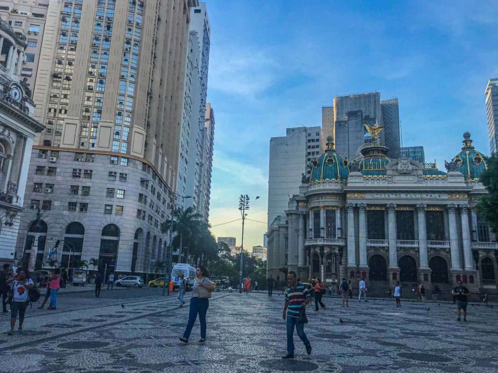 centro do Rio de Janeiro - Praça da Cinelândia