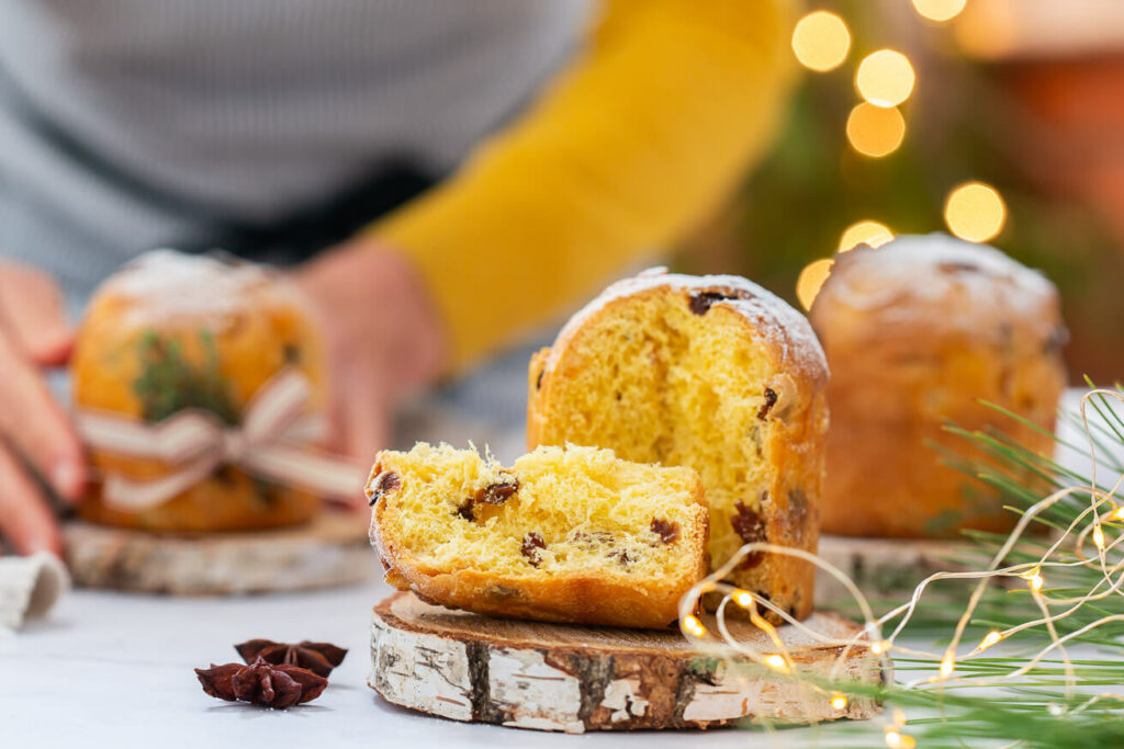 Panettone - comida italiana