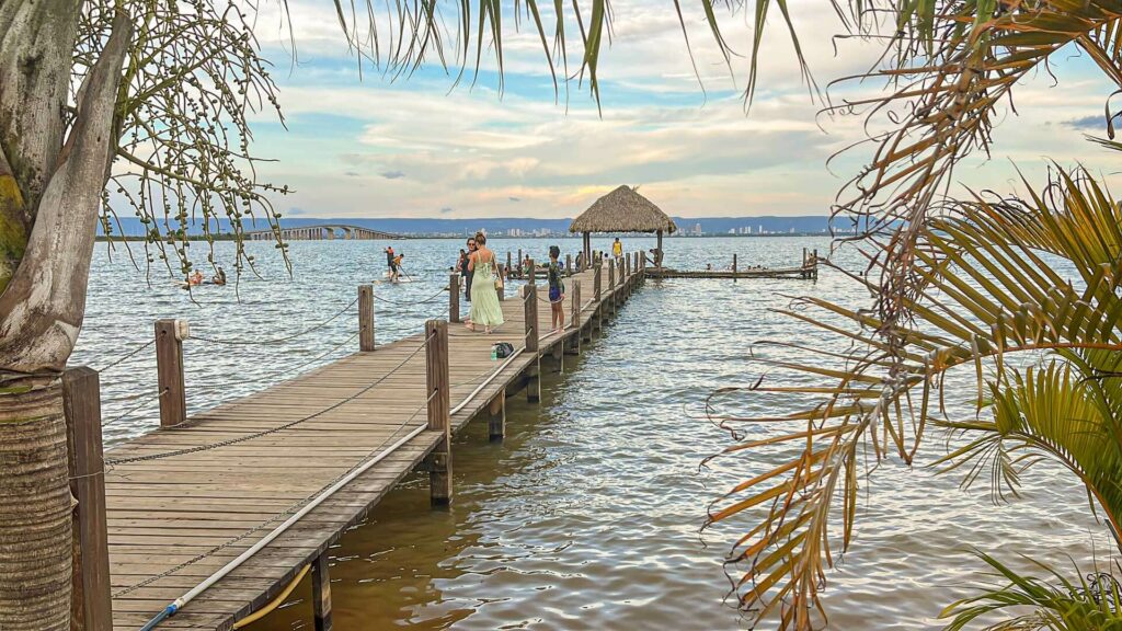 Quiosque Orla Park em Luzimangues