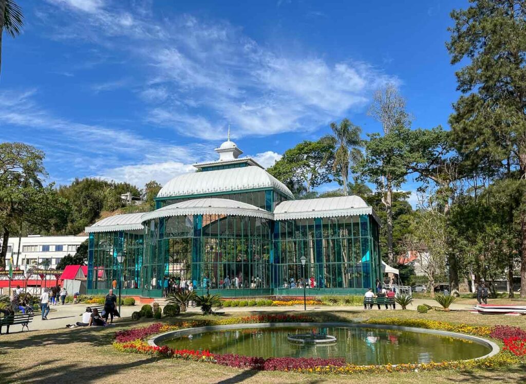 Jardins do Palácio de Cristal Petrópolis