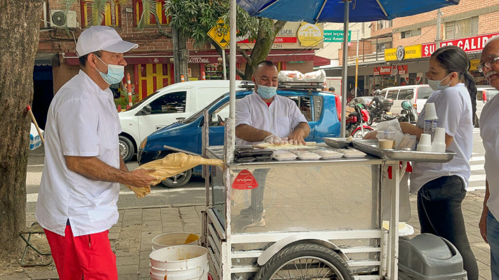 Gelatina de pata de res. Pratos típicos da Colômbia