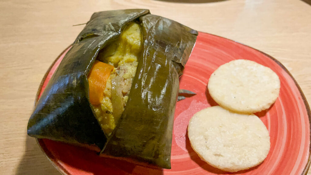 Tamales - comida típica colombiana