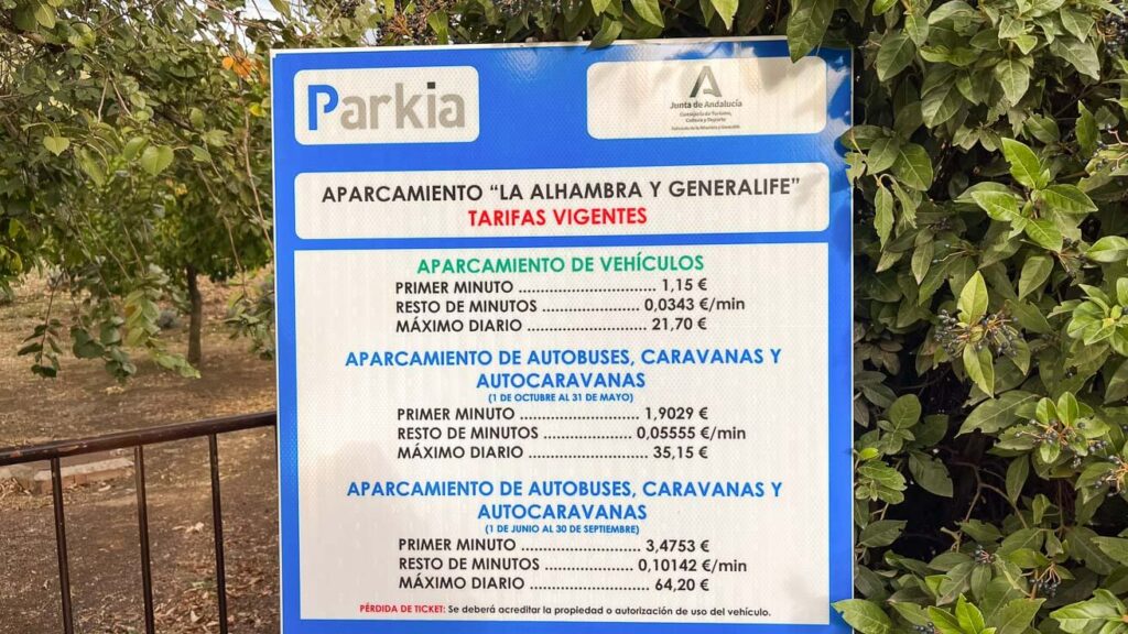 Estacionamento Alhambra preços