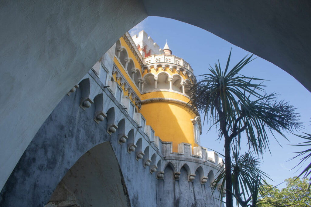 Terraço das Cocheiras palácio da Pena