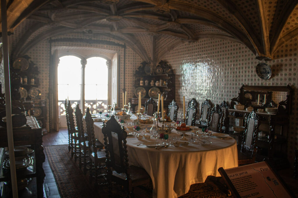 Sala de Jantar Palácio da Pena