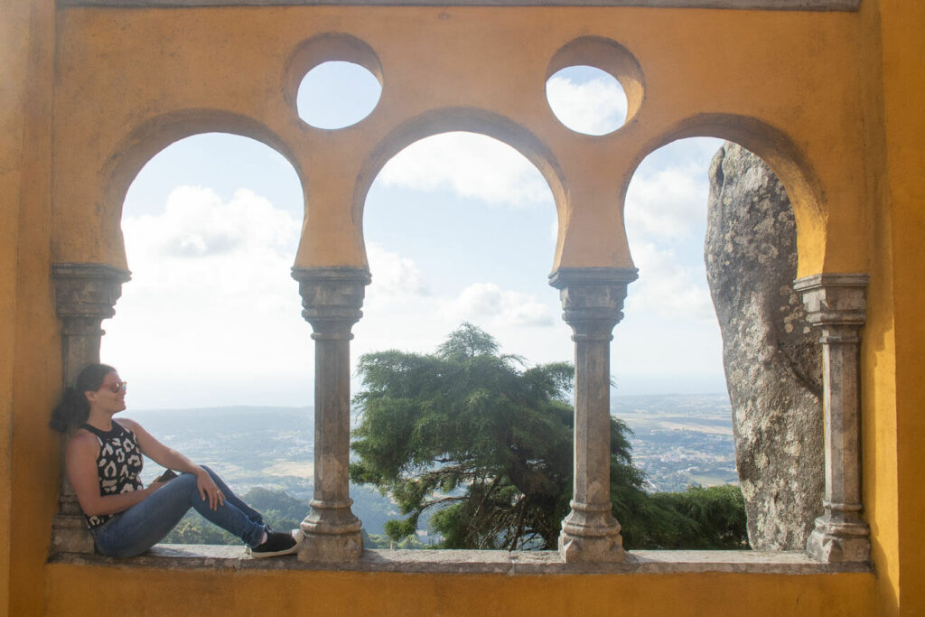 Pário dos Arcos Palácio da Pena