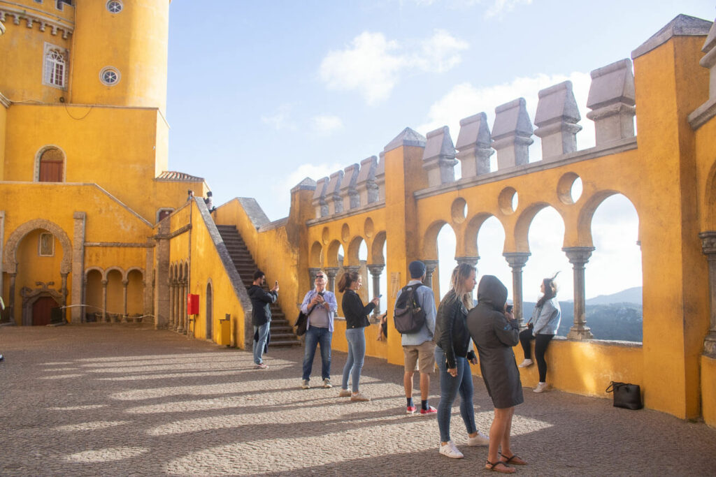 Pário dos Arcos Palácio da Pena