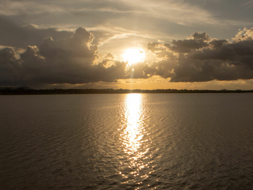 Por do sol em Carolina, Maranhão
