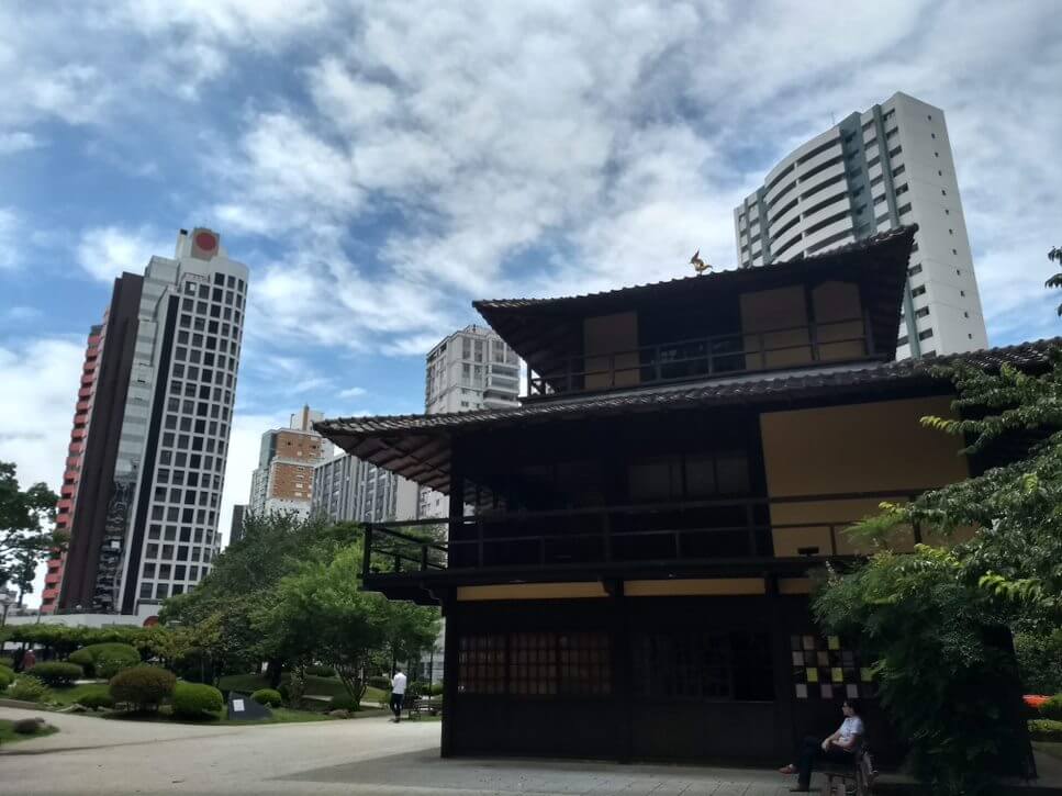 Praça do Japão em Curitiba