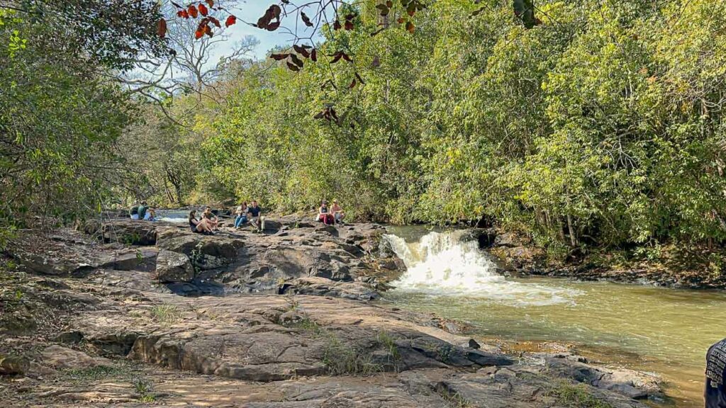 Quedas d'água no Rio Tamanduá