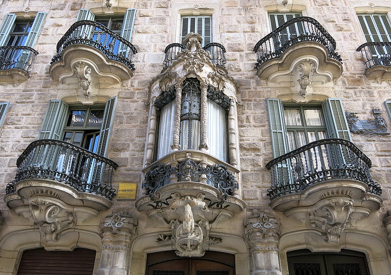 Casa Calvet em Barcelona