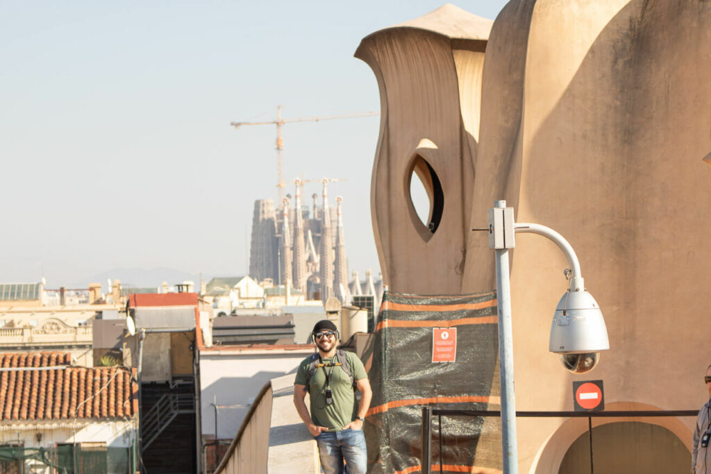 Terraço da Casa Milà Barcelona