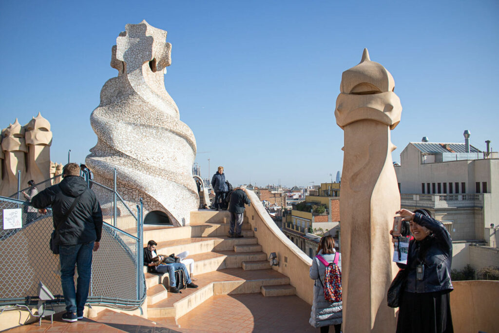 Casa Milà em Barcelona