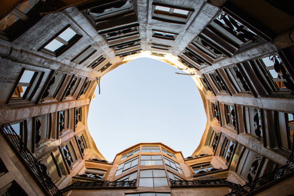 Casa Milà em Barcelona