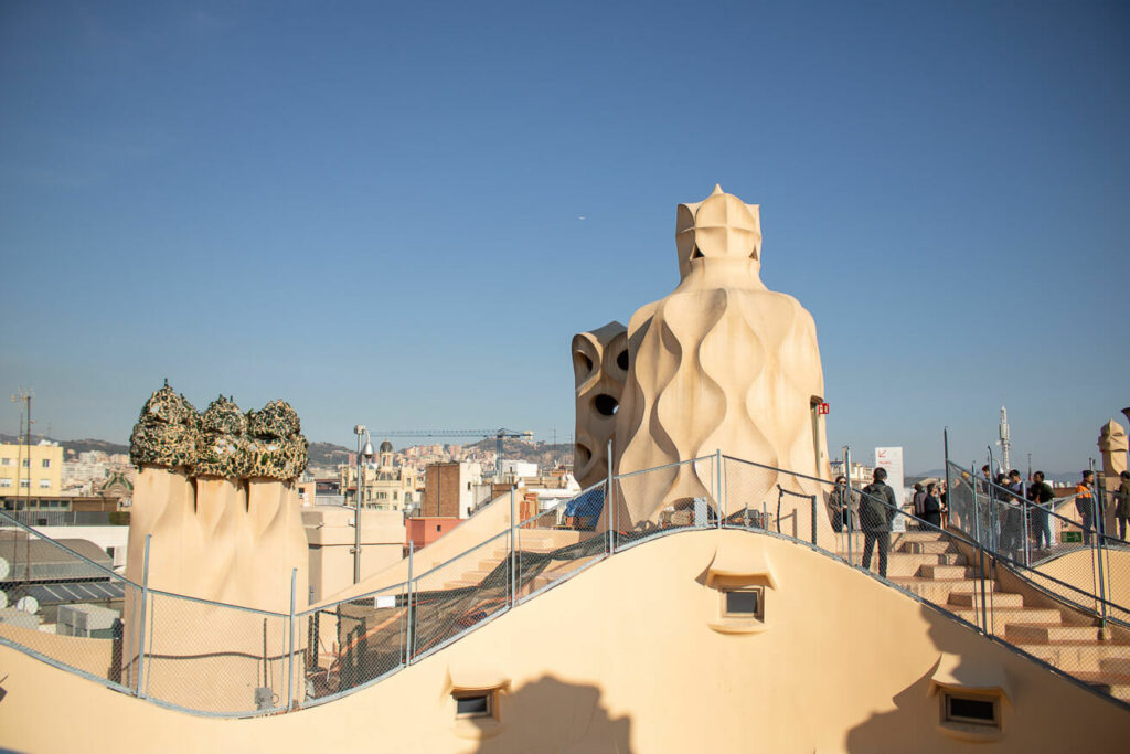 Casas de Gaudí em Barcelona