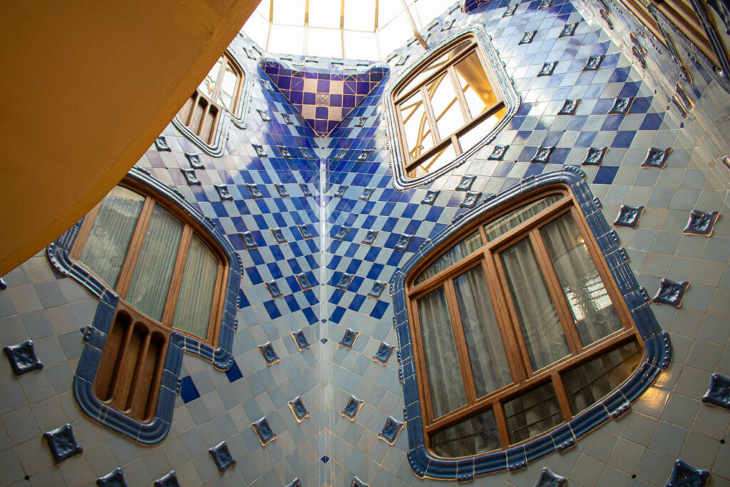 Pátio de Luz na Casa Batlló