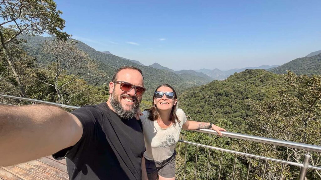 Mirante da Serra de Cachoeiras de Macacu RJ