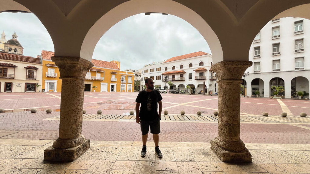 Plaza de la aduana Cartagena