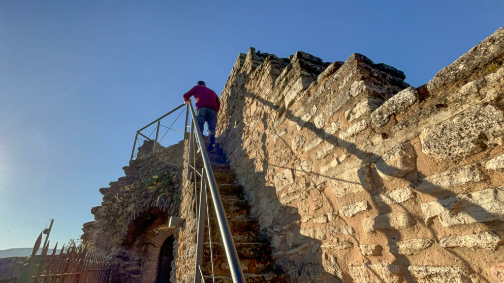 Escadaria das muralhas de Ronda