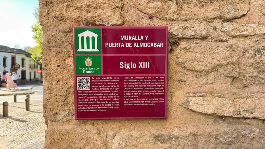 Porta de Almocábar Ronda Espanha