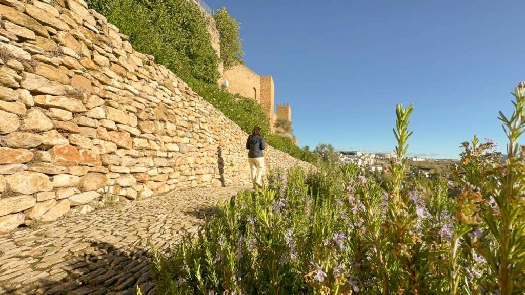 Caminho para os Banhos Árabes de Ronda