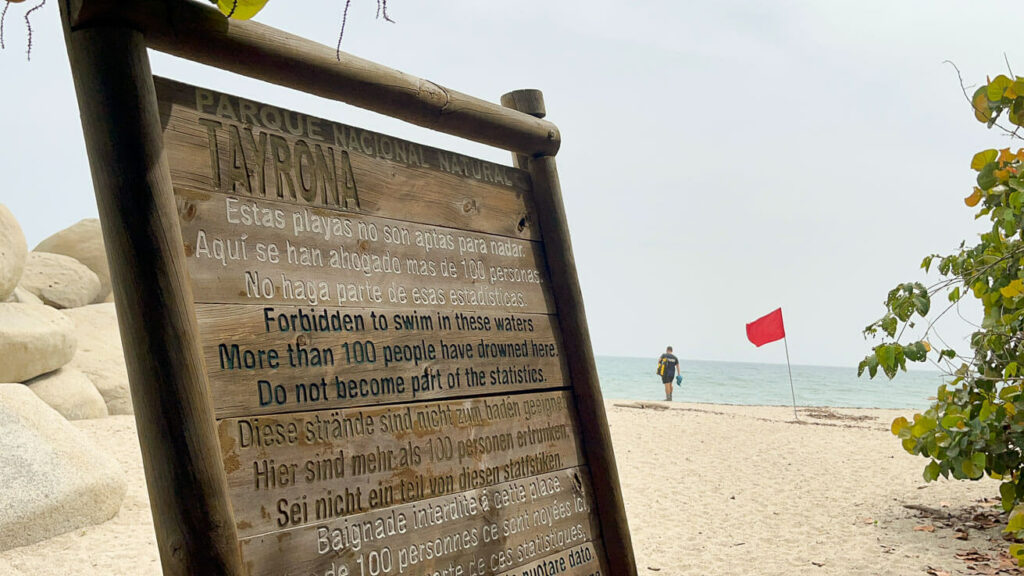 Praia Arrecifes - Parque Tayrona