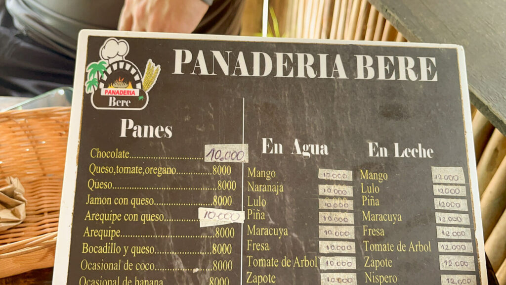 Panaderia Bere Parque Tayrona