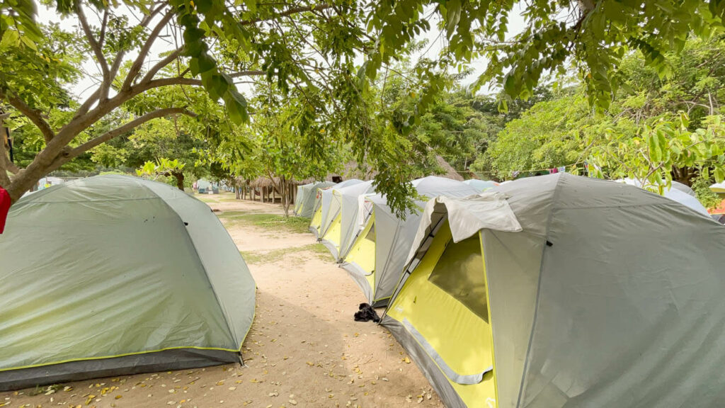 Camping San Juan Parque Tayrona