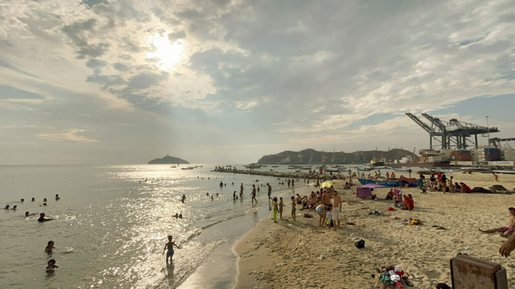 Praia de Santa Marta Colômbia