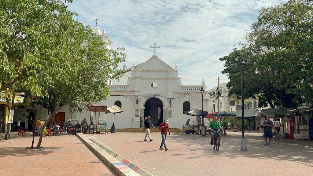 Igreja de San Francisco em Santa Marta Colômbia