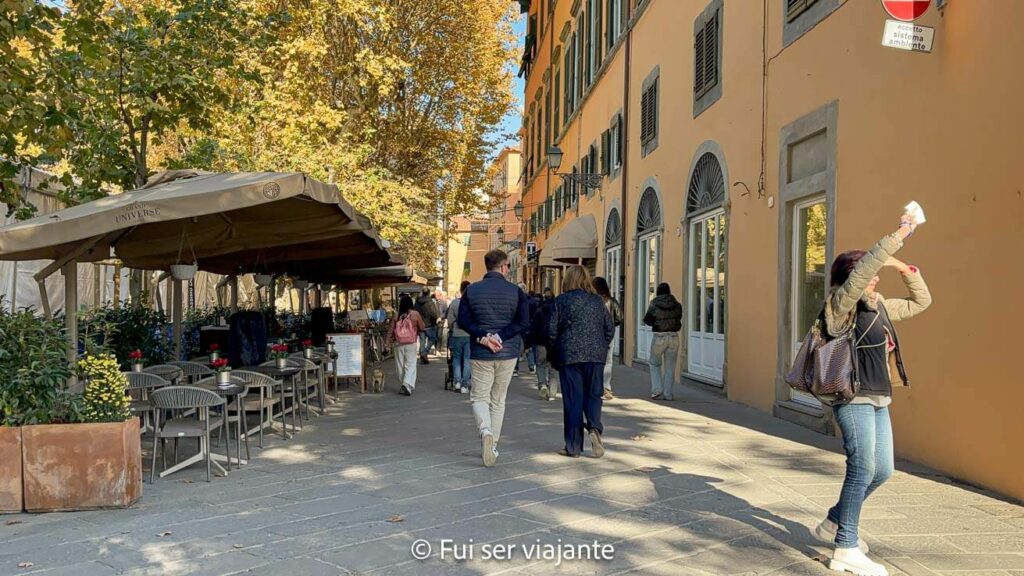 Piazza Napoleone em Lucca