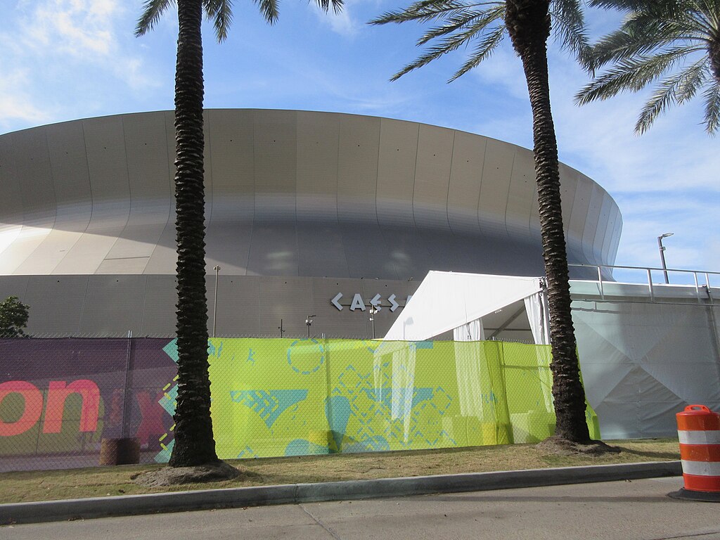 Ceasers Superdome em Louisiana